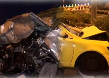 Τραγωδία στον περιφερειακό Υμηττού: Νεκρή μια 29χρονη κοπέλα σε μετωπική με Ταξί (φωτο, video)