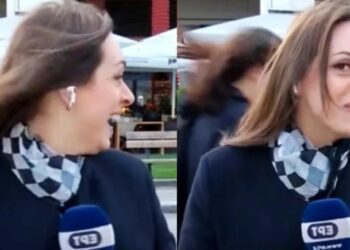 «Την ματιάσαμε την κοπέλα»: Έπεσε on air στην ΕΡΤ ενώ έκανε Rollers και το βίντεo της τρελαίνει το διαδίκτυο[video]