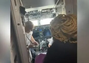 Έσπασαν τα νερά και γέννησε εν πτήσει – «Όλοι χειροκρότησαν και καλωσόρισαν τον νέο επιβάτη»[video]