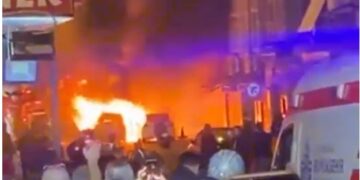 Alldaynews.gr Συναγερμός στην Κωνσταντινούπολη από ισχυρή έκρηξη αυτοκινήτου (video)