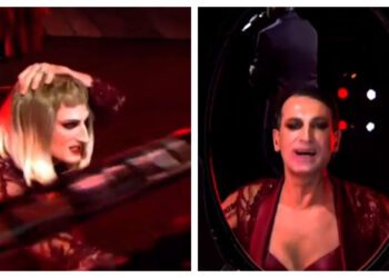 J2US: Η «Λόλα» παρουσιάστηκε πρώτη φορά ως Αντώνης Παπαηλίας και βούρκωσε στη σκηνή