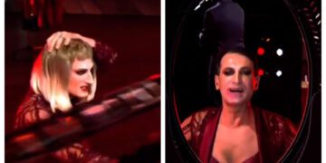 Alldaynews.gr J2US: Η «Λόλα» παρουσιάστηκε πρώτη φορά ως Αντώνης Παπαηλίας και βούρκωσε στη σκηνή