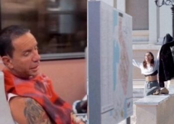 O Μαζωνάκης πήρε το Μετρό και προκάλεσε «χαμό»: «Μόνο για σένα πήρα τη γούνα, για να σου μοιάζω» (video)