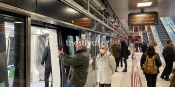 Alldaynews.gr Οι Θεσσαλονικείς μπήκαν στο Μετρό! (φωτο, video)