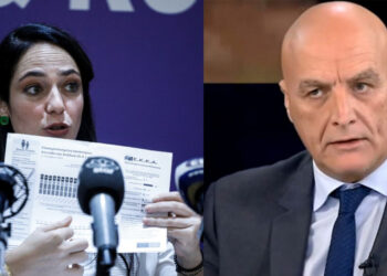 Εκνευρισμένη με τον Βασίλη Λαμπρόπουλο η Δόμνα Μιχαηλίδου για την «Κιβωτό του Κόσμου» – «Να ζητήσει συγγνώμη»