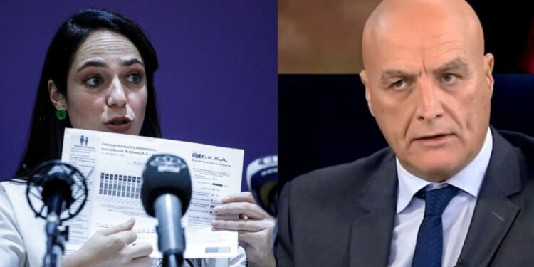 Alldaynews.gr Εκνευρισμένη με τον Βασίλη Λαμπρόπουλο η Δόμνα Μιχαηλίδου για την «Κιβωτό του Κόσμου» – «Να ζητήσει συγγνώμη»