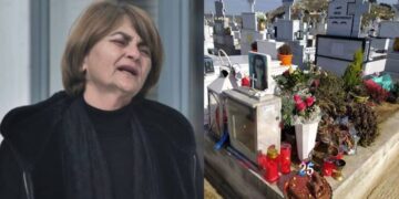 Alldaynews.gr Ραγίζει καρδιές η Κούλα Αρμουτίδου: «Φθάνουμε στο νεκροταφείο, νεκρική σιγή. Ελενίτσα μου ακούς; Πονάει η μαμά»