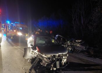 Θεσσαλονίκη: Τροχαίο στον Δρυμό – Τρεις τραυματίες, η μία σοβαρά (φωτο)