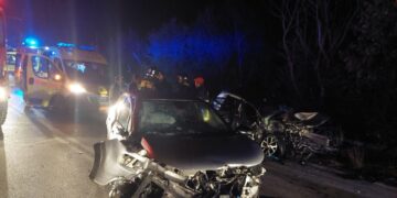 Θεσσαλονίκη: Τροχαίο στον Δρυμό – Τρεις τραυματίες, η μία σοβαρά (φωτο)