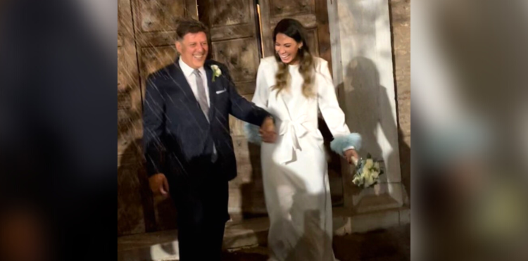 Παντρεύτηκαν στη Ρώμη Μιλτιάδης Βαρβιτσιώτης και Κέλλυ Δρίτσα – Η πρώτη φωτογραφία των νεόνυμφων