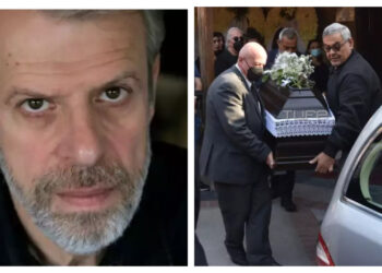 Ηλίας Ζερβός: Θρήνος στην κηδεία του ηθοποιού