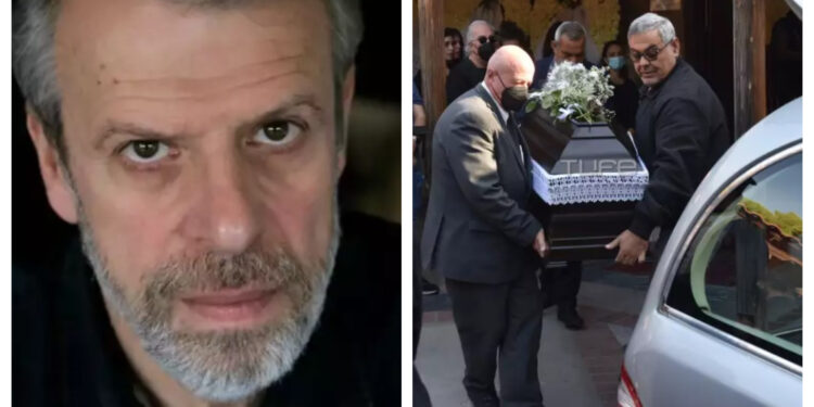 Ηλίας Ζερβός: Θρήνος στην κηδεία του ηθοποιού