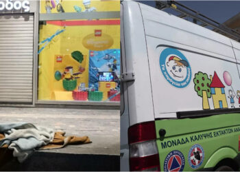 Παιδί βρέθηκε τα ξημερώματα να κοιμάται στα σκαλιά θεάτρου της Πάτρας – Η χαρά του μόλις φόρεσε ζεστά ρούχα (φωτο)