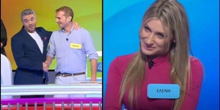 «Τροχός της Τύχης»: Γύπας έκανε επίτηδες λάθος για να πάρει η διπλανή του 300 ευρώ επιπλέον! (video)