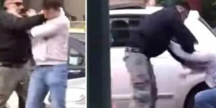 Οδηγοί παίζουν ξύλο στο κέντρο της Αθήνας-Δείτε το Βίντεο