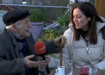 «Είχα πολλές γκομενίτσες»-Χαμός στον αέρα του Mega Καλημέρα με τον 100χρονο κυρ Φώτη[video]