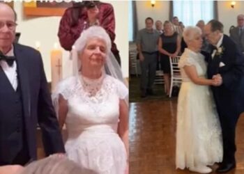 Ποτέ δεν είναι αργά: 87χρονος έχασε τη σύζυγό του 2 χρόνια πριν και τώρα παντρεύτηκε την καλύτερη φίλη της