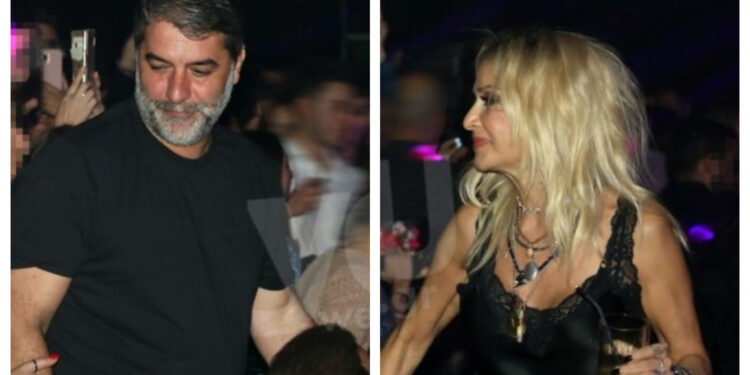 Έξαλλη η Βανδή! Η κίνηση της Βίσση στον Μπισμπίκη την ώρα που εκείνη τραγουδούσε[photos]