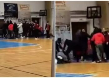 Άγριο ξύλο σε αγώνα γυναικείου βόλεϊ μεταξύ Λάρισας και Ολυμπιακού Βόλου (video)