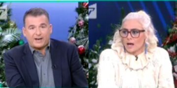 Alldaynews.gr Άρια Καλύβα σε Γιώργο Λιάγκα: «Είναι η δεύτερη φορά που μου το λες, δεν στο επιτρέπω»