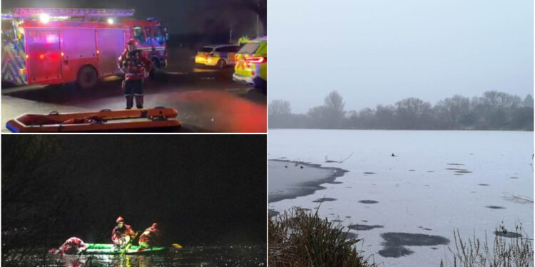 Alldaynews.gr Τραγωδία στην Αγγλία: Παιδιά έπαιζαν σε παγωμένη λίμνη όταν έσπασε ο πάγος – Με καρδιακή ανακοπή τέσσερις μαθητές