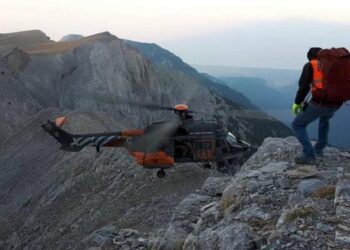 Τραγωδία στον Όλυμπο: Ανασύρθηκε από βάθος 600 μέτρων ο Νεκρός ορειβάτης