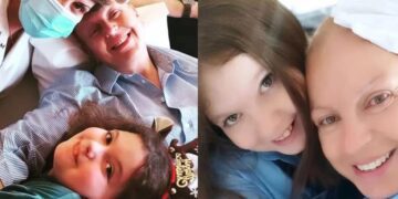 Με την κόρη της η Αντιγόνη Ανδρεάκη στη 12η χημειοθεραπεία: “Η Γαβριέλα ήρθε να δει. Δεν της άρεσε”