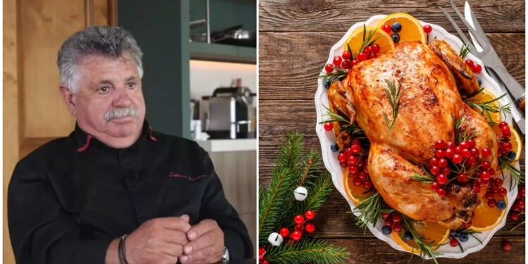 Χριστουγεννιάτικη γαλοπούλα: Τα μυστικά για την προετοιμασία της από τον Λευτέρη Λαζάρου