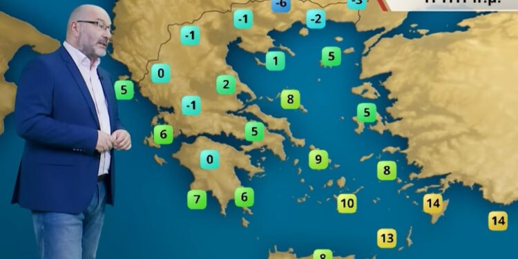 Alldaynews.gr Σάκης Αρναούτογλου: Τι δείχνει το αμερικανικό μοντέλο GFS για τον καιρό τα Χριστούγεννα – Δελτίο καιρού (video)