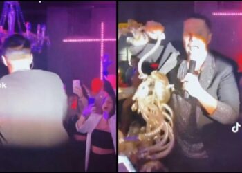 Απίστευτο σκηνικό: Κατέρρευσε πολυέλαιος σε κέντρο, την ώρα που τραγουδούσε ο Τσαλίκης (video)