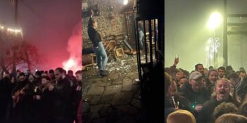 Γνωστό μαγαζί στη Λάρισα έβαλε «λουκέτο» και έγινε χαμός στο τελευταίο γλέντι: «Έφευγαν» τραπέζια, πιάτα, άναψαν και καπνογόνα