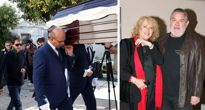 Alldaynews.gr Θλίψη στην κηδεία του Ερρίκου Ανδρέου – Γιατί δεν έδωσε το παρών η σύζυγός του Νόρα Βαλσάμη