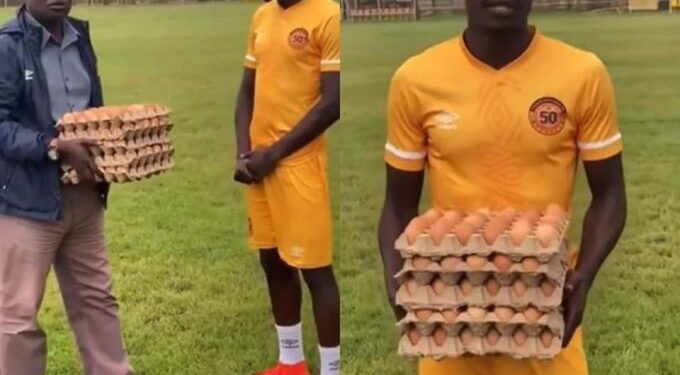 Alldaynews.gr Βγήκε MVP και τον βράβευσαν με πέντε καρτέλες αυγά! (video)