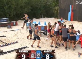 Survivor: Η Κόκκινη ομάδα κέρδισε το πρώτο αγώνισμα – Έξαλλοι πανηγυρισμοί