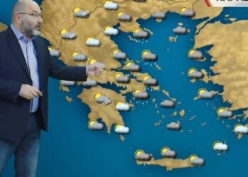 Σάκης Αρναούτογλου: «Κλείδωσε» η γερή κατεβασιά κρύου – Νέα επιδείνωση του καιρού τα επόμενα 24ωρα