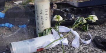 Σπαραγμός: «Καλό Παράδεισο Νικόλα μου…» – Η αφιέρωση στα συντρίμμια της μηχανής του 29χρονου[photos]