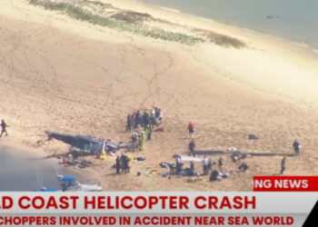 Alldaynews.gr Αυστραλία: Τέσσερις νεκροί μετά από σύγκρουση δύο ελικοπτέρων στον αέρα