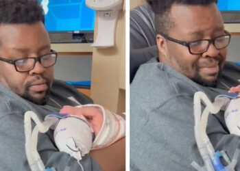 Mπαμπάς τραγουδάει στο πρόωρο μωράκι του και γίνεται το απόλυτο viral