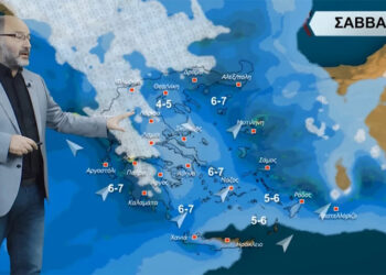 Σάκης Αρναούτογλου: Έρχεται ο χειμώνας από την Παρασκευή – Ποιες περιοχές θα έχουν βροχές, καταιγίδες και χιόνια