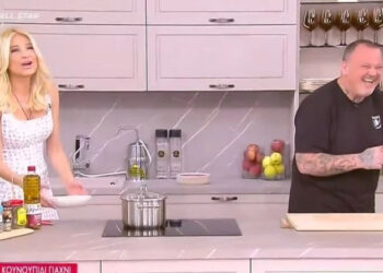 Επικός διάλογος Σκορδά-Σκαρμούτσου με τον καπαμά που μαγείρεψε στην εκπομπή της: «Το άλλο το έχεις φάει φαντάζομαι» (video)