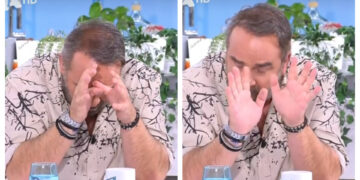 Alldaynews.gr Ξέσπασε σε κλάματα ο Γρηγόρης Γκουντάρας: Η συγγνώμη από την Καινούργιου