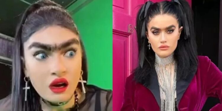 Με ενωμένα φρύδια, ίδιο στυλ και ντύσιμο: Με άλλο πρόσωπο η Αποστολία Ζώη, έγινε η νέα… Σοφία Χατζηπαντελή