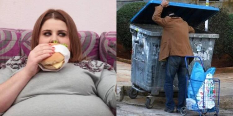 Alldaynews.gr «Με έβαζε να τρώω για να παχύνω και να μην αρέσω στους άντρες. Έφτασα 140 κιλά κι αυτός τρώει απ’τα σκουπίδια»