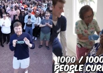 Ο Mr Beast θεράπευσε 1000 ανθρώπους με προβλήματα όρασης (video)
