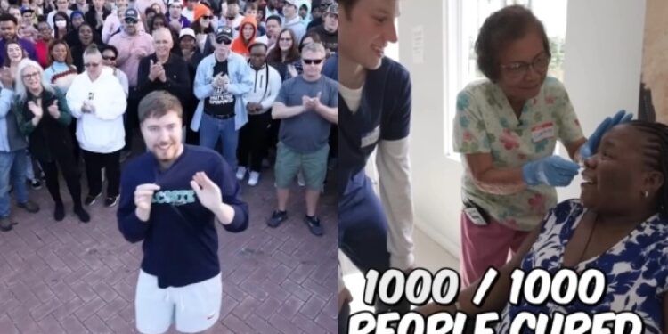 Alldaynews.gr Ο Mr Beast θεράπευσε 1000 ανθρώπους με προβλήματα όρασης (video)