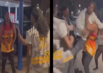 Τύπος – Νταμάρι πλακώνεται με 8 άτομα και κανείς δεν μπορεί να τον κάνει… καλά (video)