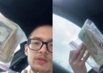 Πελάτης αντί για burger έλαβε μια τσάντα γεμάτη λεφτά και τα επέστρεψε (video)