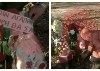 Alldaynews.gr Βέροια-Σπαραγμός: Σήμερα θα είχε τα πρώτα του γενέθλια το μωράκι-Ο πατέρας του επισκέφθηκε το μνήμα του