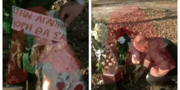 Alldaynews.gr Βέροια-Σπαραγμός: Σήμερα θα είχε τα πρώτα του γενέθλια το μωράκι-Ο πατέρας του επισκέφθηκε το μνήμα του