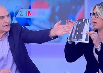 Alldaynews.gr «Χαμός» στον ΣΚΑΪ – Βαρεμένος: «Αθλιότητες» της Καραμανλή με φωτογραφία του Αλέξη Τσίπρα